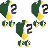 Chicane Pro.Ultra Green No2 Dart Flights by Target - view 2