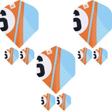 Chicane Pro.Ultra Orange No2 Dart Flights by Target - view 2