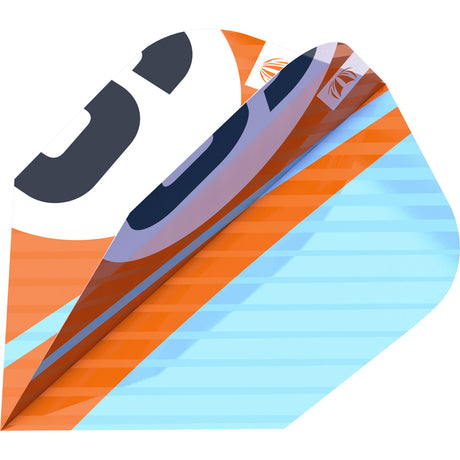 Chicane Pro.Ultra Orange Ten-X Dart Flights by Target - view 3