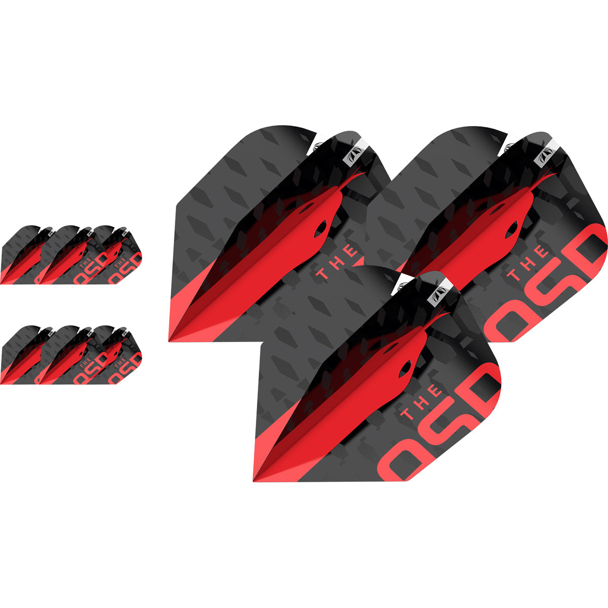3 x Sets Nathan Aspinall G2 Pro.Ultra No.6 Flights by Target - view 3
