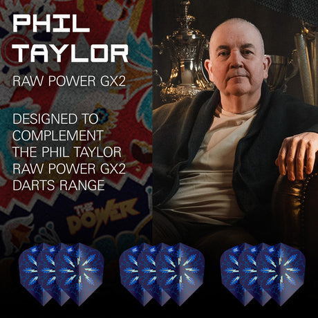 Target Phil Taylor Power Gx2 Pro Ultra Dart Flights - view 10