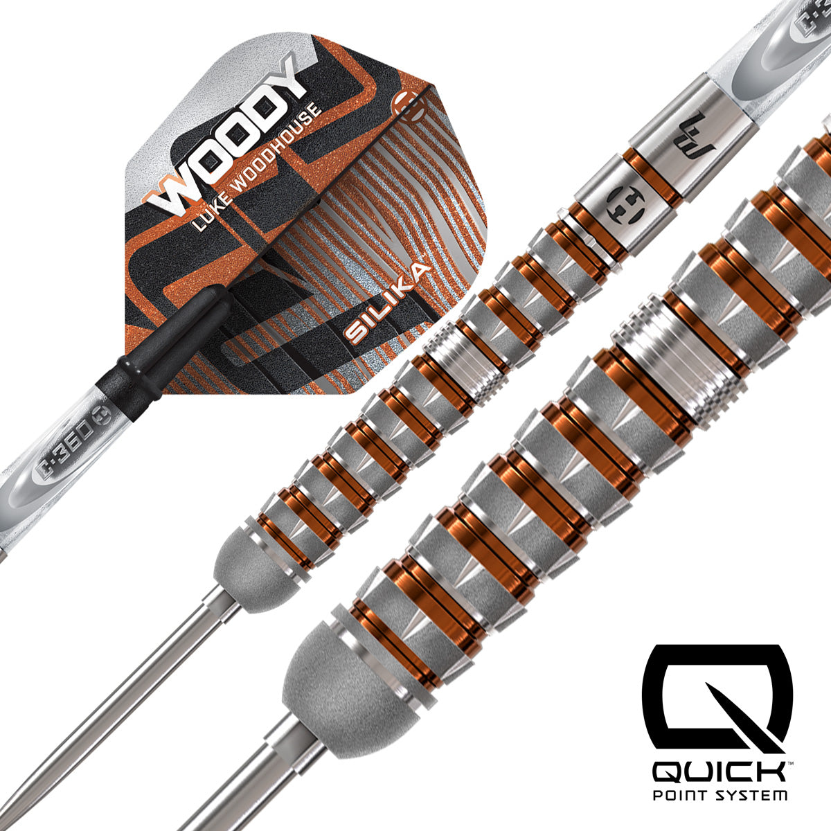 Harrows Luke Woodhouse Series 3 90% Tungsten QP Steel Tip Darts - view 3