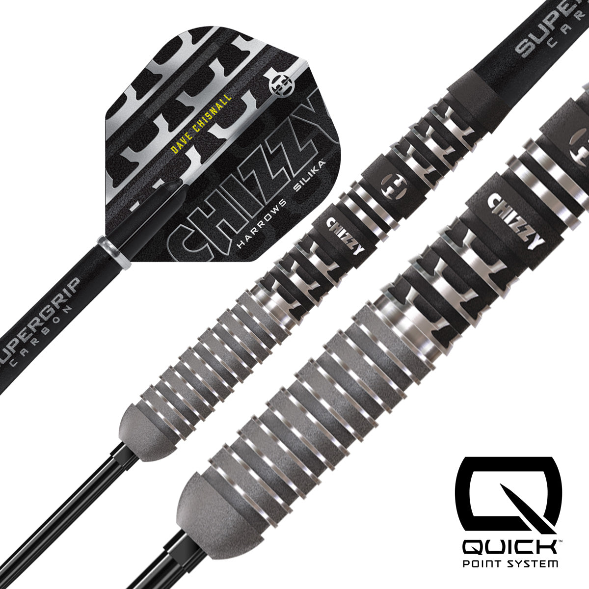 Harrows Dave Chisnall Chizzy Series 4 90% Tungsten QP Steel Tip Darts - view 3