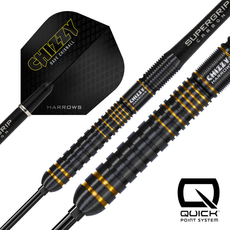 Harrows Dave Chisnall Chizzy Series 3 90% Tungsten QP Steel Tip Darts - view 3