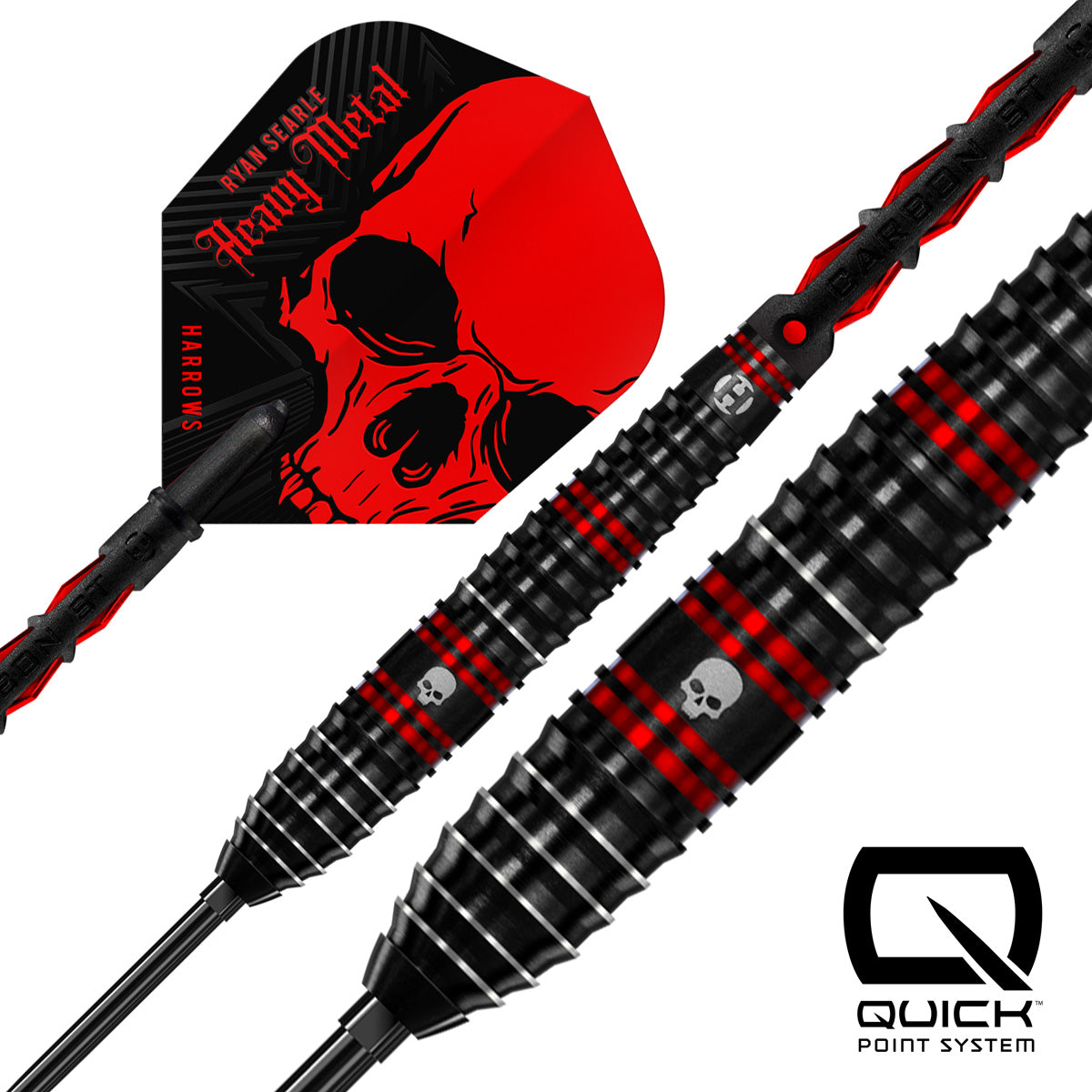 Harrows Ryan Searle Series 1 90% Tungsten QP Steel Tip Darts - view 3