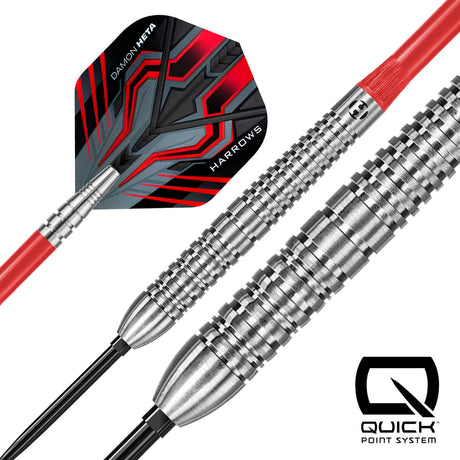 Harrows Damon Heta Series 1 Natural 90% Tungsten QP Steel Tip Darts - view 3