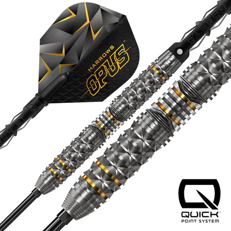 Harrows Opus 90% Tungsten QP Steel Tip Darts - view 3