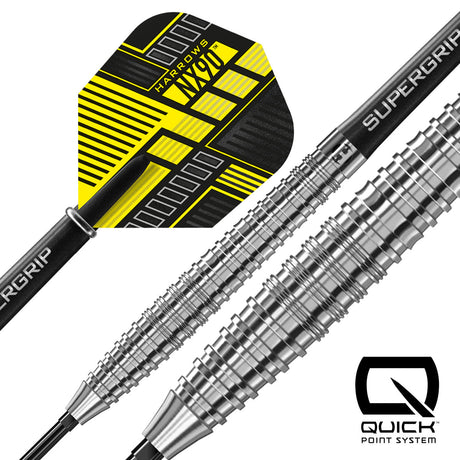 Harrows NX90 Tapered 90% Tungsten QP Steel Tip Darts - view 3