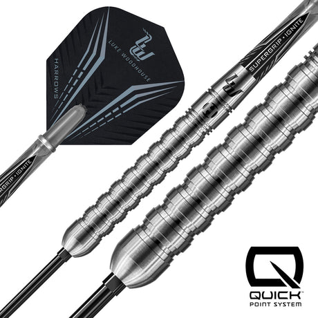 Harrows Luke Woodhouse Series 1 90% Tungsten QP Steel Tip Darts - view 3
