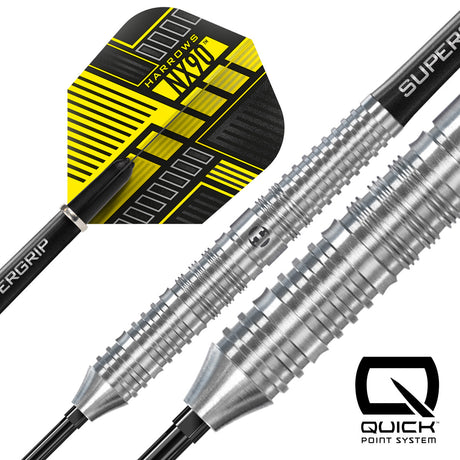 Harrows NX90 Parallel 90% Tungsten QP Steel Tip Darts - view 3