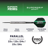 Harrows Impact Tungsten Steel Tip Darts - view 3