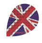 Harrows Dimplex Union Jack Pear Dart Flights (4004P)