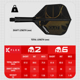 Target K-Flex Cult No6 One Piece Dart Flights - view 5