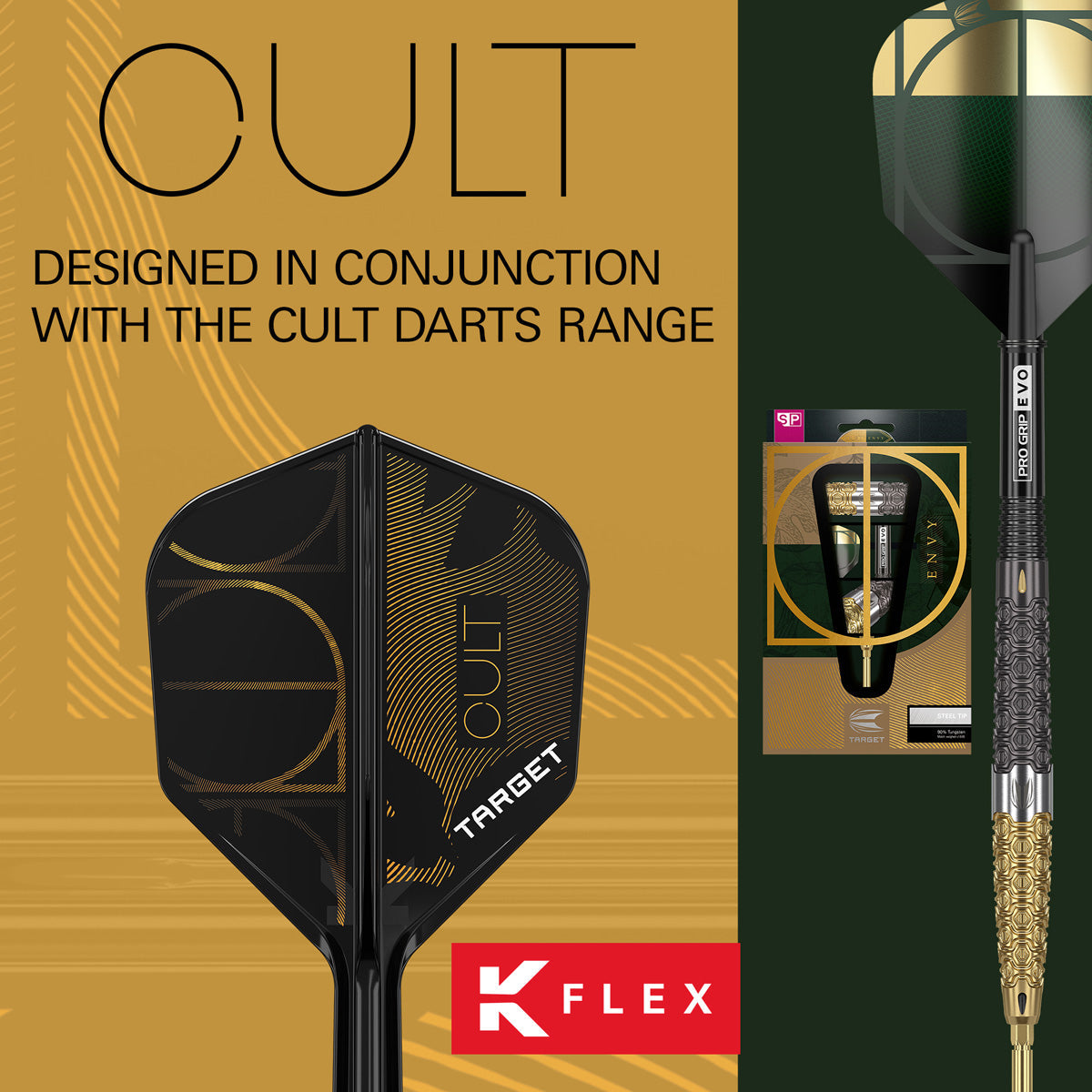 Target K-Flex Cult No6 One Piece Dart Flights - view 9