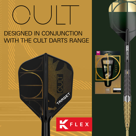 Target K-Flex Cult No6 One Piece Dart Flights - view 9