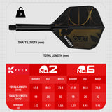 Target K-Flex Cult No6 One Piece Dart Flights - view 11