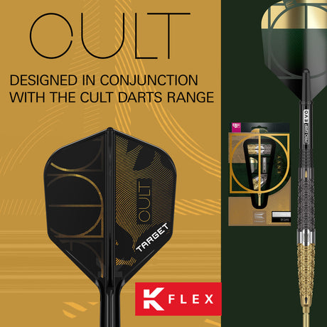 Target K-Flex Cult No6 One Piece Dart Flights - view 15