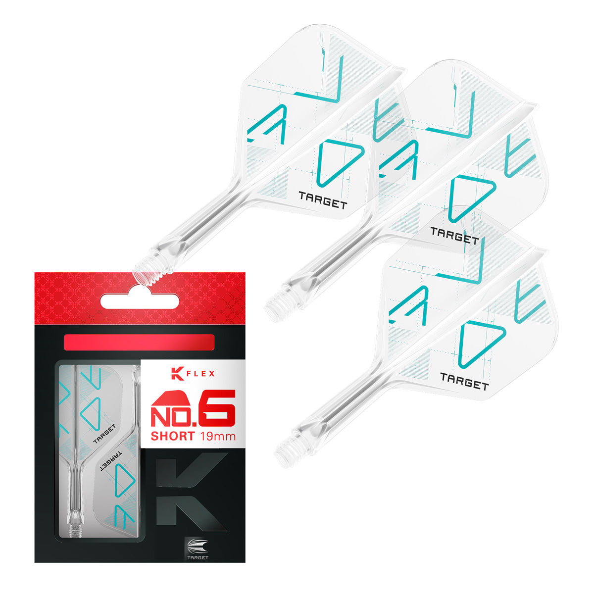 Target K-Flex Rove No6 One Piece Dart Flights - view 2