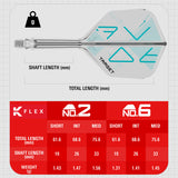 Target K-Flex Rove No6 One Piece Dart Flights - view 11