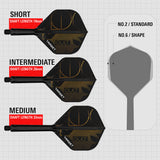Target K-Flex Cult No2 One Piece Dart Flights - view 10