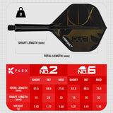 Target K-Flex Cult No2 One Piece Dart Flights - view 11