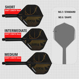 Target K-Flex Cult No2 One Piece Dart Flights - view 16