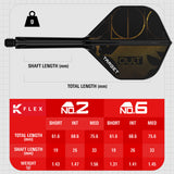 Target K-Flex Cult No2 One Piece Dart Flights - view 17