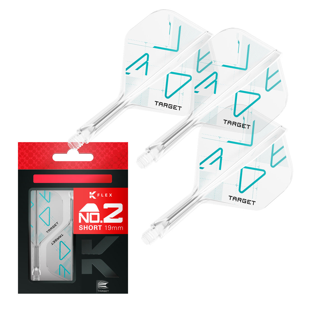 Target K-Flex Rove No2 One Piece Dart Flights - view 2