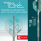 Target K-Flex Rove No2 One Piece Dart Flights - view 15