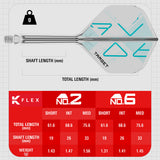 Target K-Flex Rove No2 One Piece Dart Flights - view 17
