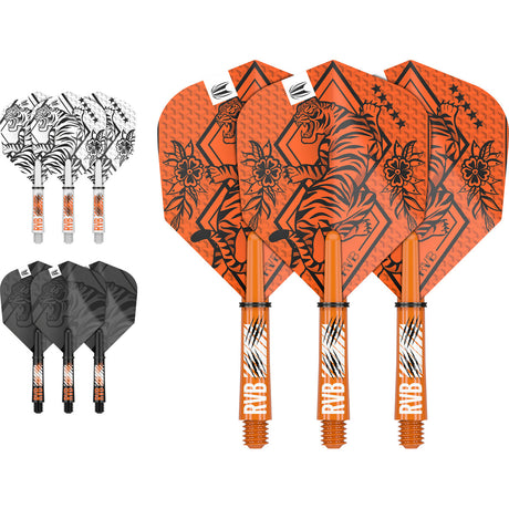 Raymond Van Barneveld Ink Flight & Shaft Kit by Target