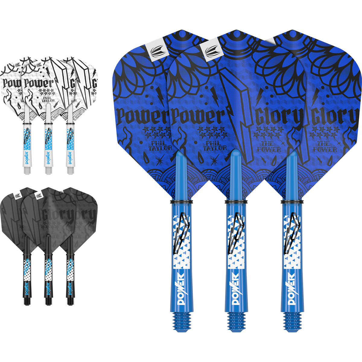 Phil Taylor Power Ink Flight & Shaft Kit by Target - view 2