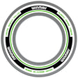 Advance White & Green Surround by Winmau