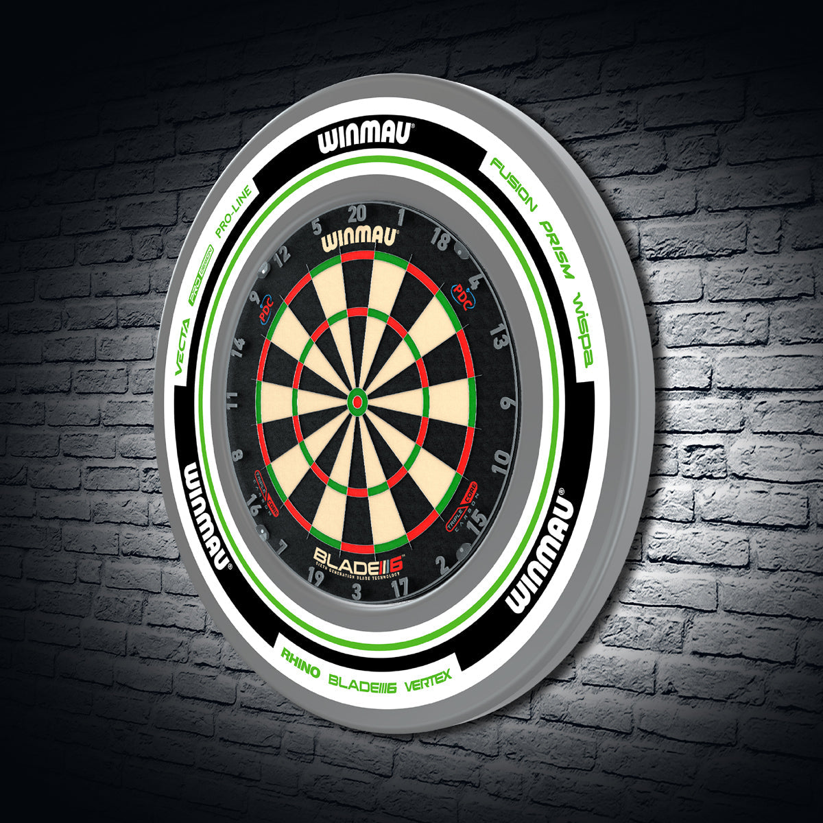 Advance White & Green Surround by Winmau - view 3