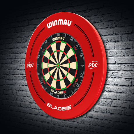 PDC Red Surround by Winmau - view 3