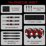 Harrows Heavy Metal Stainless Steel Soft Tip Darts - view 4