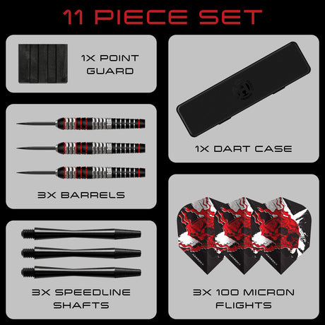 Harrows Heavy Metal Stainless Steel Steel Tip Darts - view 4