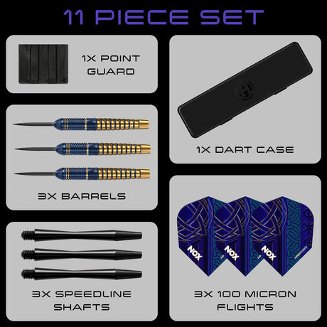 Harrows Nox Brass Steel Tip Darts - view 4
