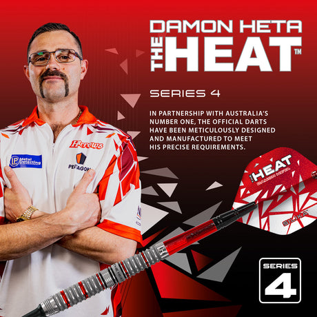 Harrows Damon Heta Series 4 90% Tungsten Soft Tip Darts - view 4