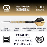 Harrows Dave Chisnall Chizzy Series 2 90% Tungsten QP Steel Tip Darts - view 4