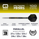 Harrows Dave Chisnall Chizzy Series 3 90% Tungsten QP Steel Tip Darts - view 4
