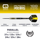 Harrows Dave Chisnall Chizzy Series 1 90% Tungsten QP Steel Tip Darts - view 4