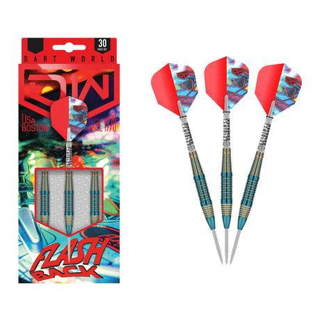 Flashback Brass Steel Tip Darts by DW - view 6