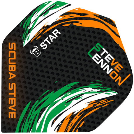 Steve Lennon B-Star Standard Dart Flights by Bulls