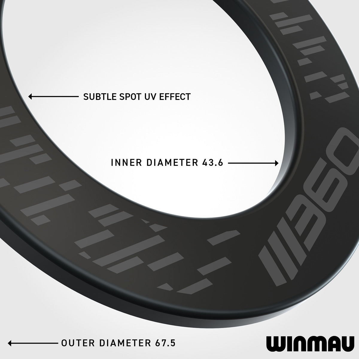 Winmau Blade 360 Triple Core Dartboard & Surround Bundle - view 2