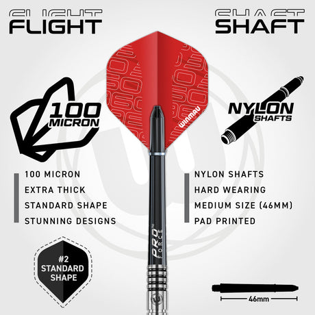 Winmau Blade 360 Triple Core Dartboard & Surround Bundle - view 7