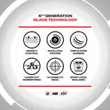 Winmau Blade 6 Triple Core Dartboard & Surround Bundle - view 7