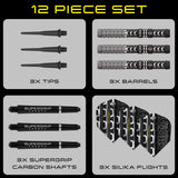 Harrows Dave Chisnall Chizzy Series 4 90% Tungsten Soft Tip Darts - view 5
