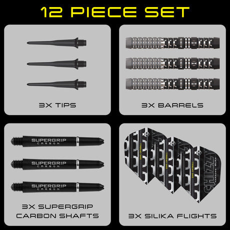 Harrows Dave Chisnall Chizzy Series 4 90% Tungsten Soft Tip Darts - view 5
