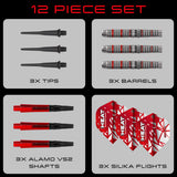 Harrows Damon Heta Series 4 90% Tungsten Soft Tip Darts - view 5
